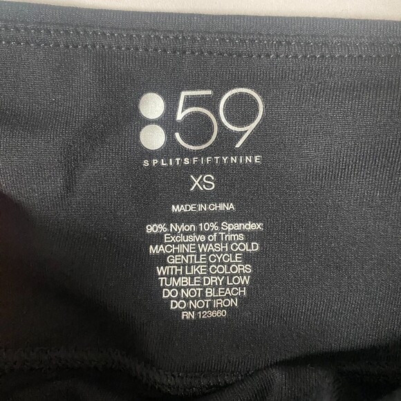 Splits59 Pure Barre Tendu Grip Performance Legging - Black XS - Picture 9 of 10